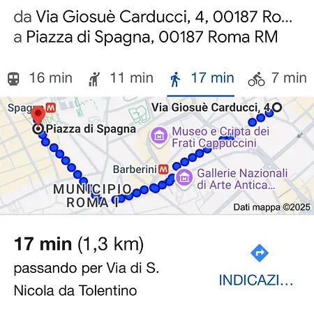 Fino A 17 Persone In Centro A 17 Minuti A Piedi Da Piazza Di Spagna רומא